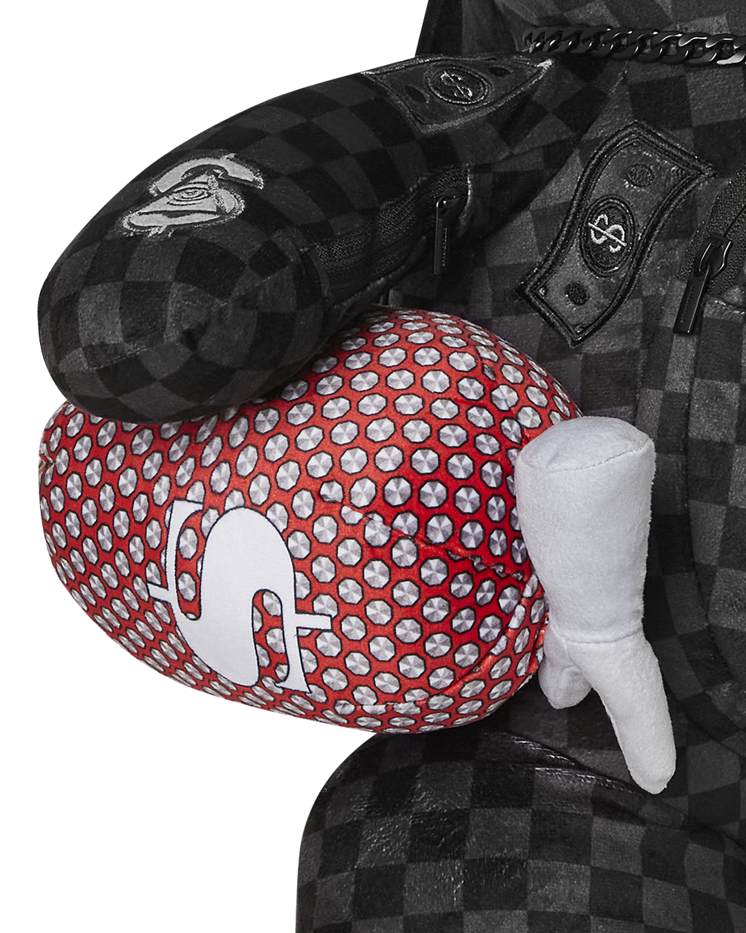 SPRAYGROUND® BACKPACK RING OF FIRE MONEYBEAR TEDDYBEAR BACKPACK