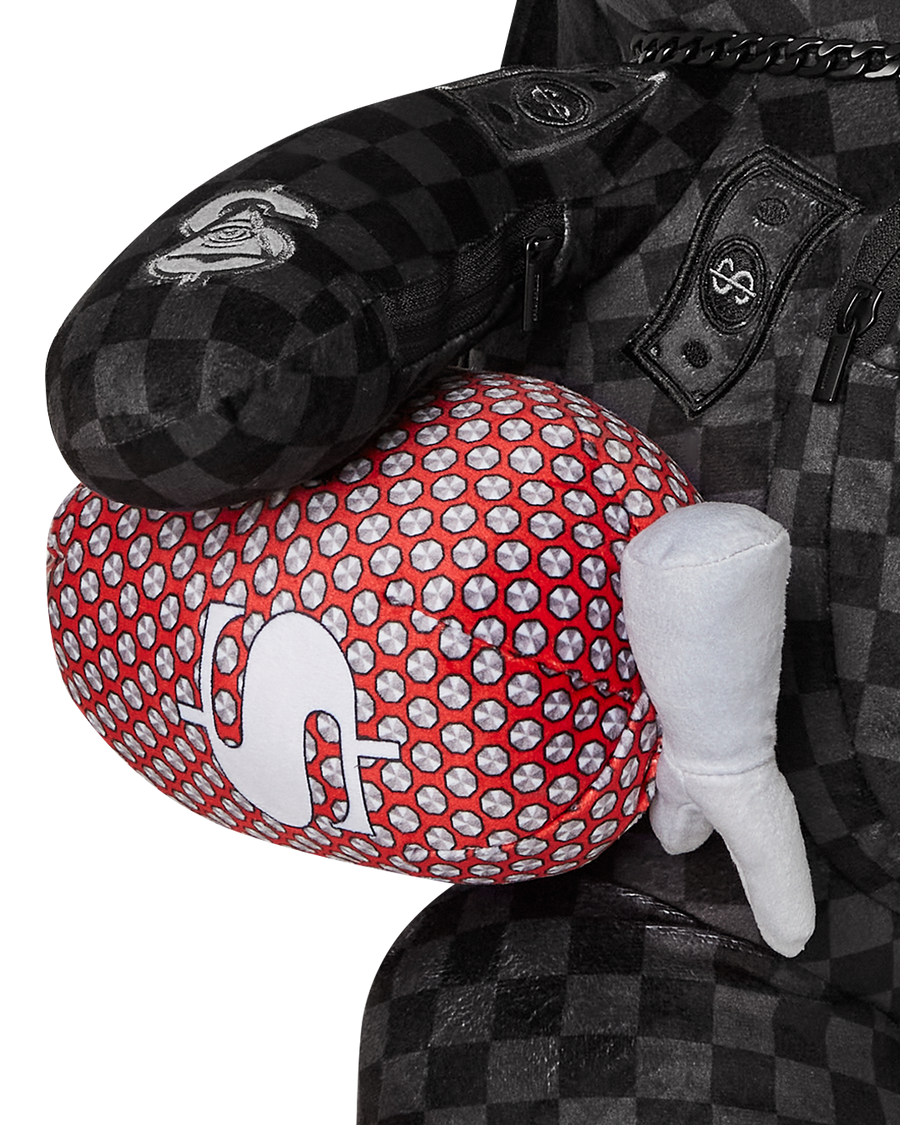 SPRAYGROUND® BACKPACK RING OF FIRE MONEYBEAR TEDDYBEAR BACKPACK