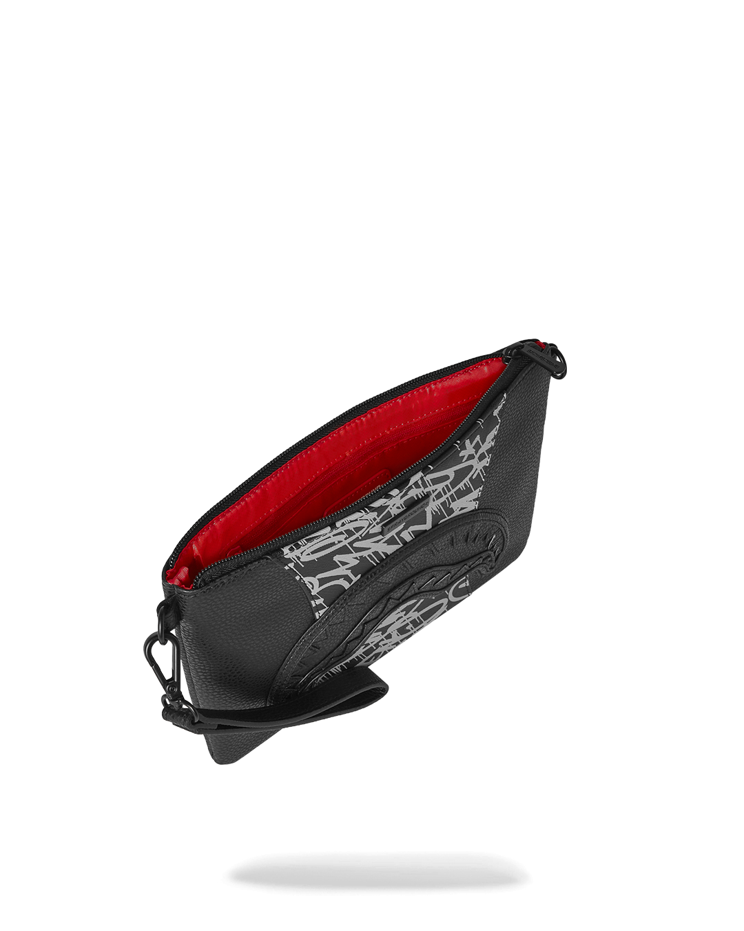 SPRAYGROUND® POUCHETTE A.M.P.M CROSSOVER CLUTCH W/ SHOULDER STRAP