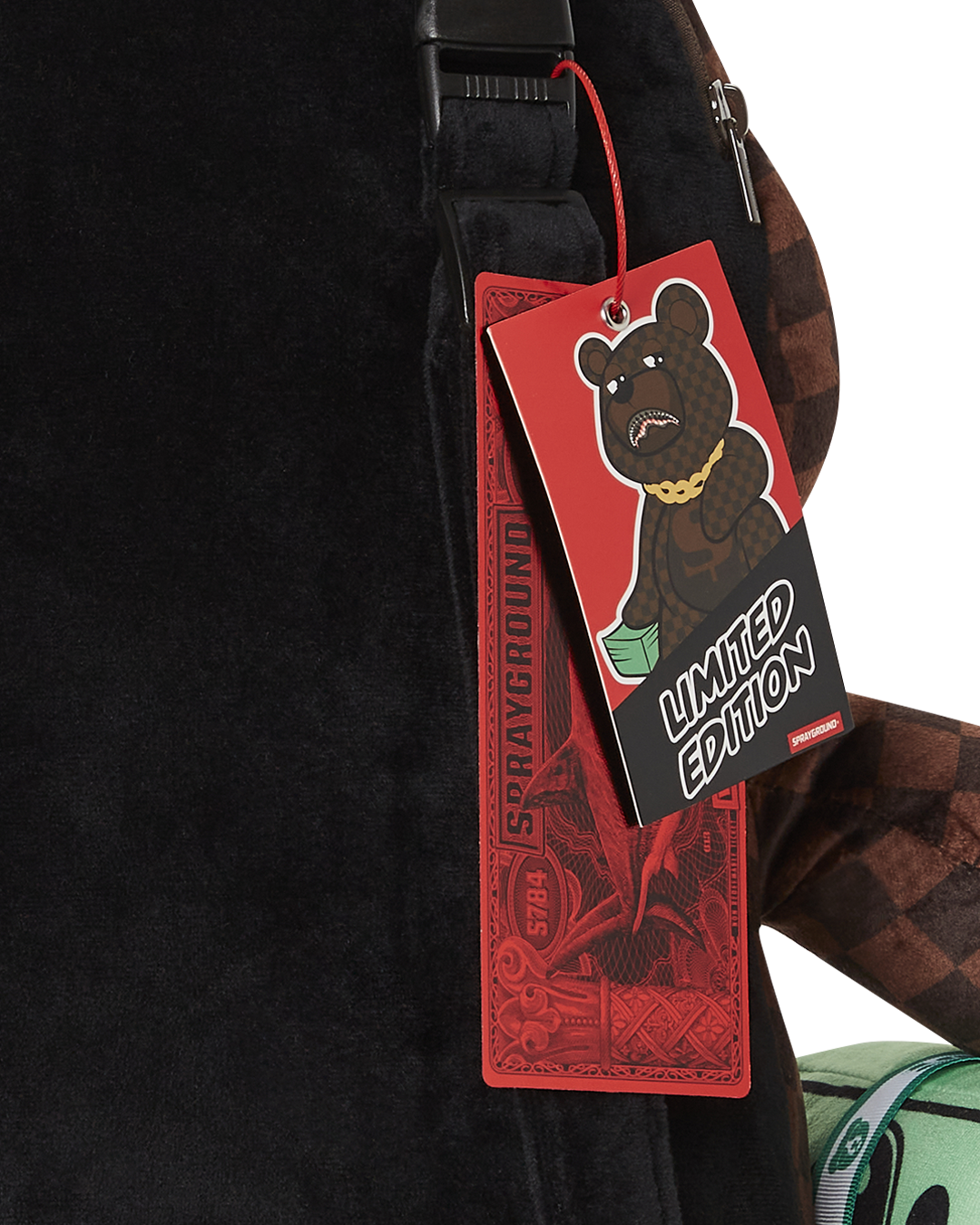 SPRAYGROUND® BACKPACK LENTICULAR EFFECTS MONEYBEAR TEDDYBEAR BACKPACK