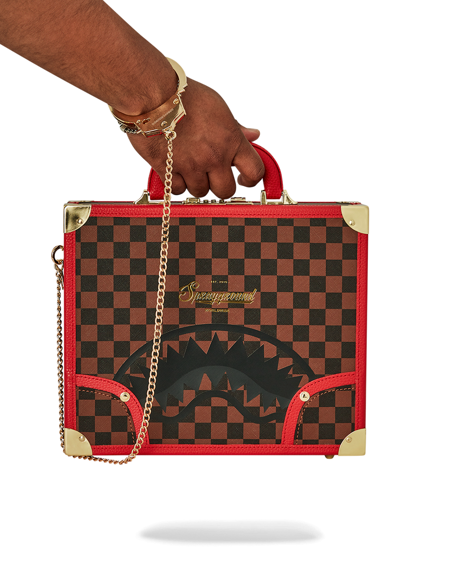 SPRAYGROUND® BRIEFCASE TAKEOVER THE THRONE ATTACHÉ HANDCUFF BRIEFCASE