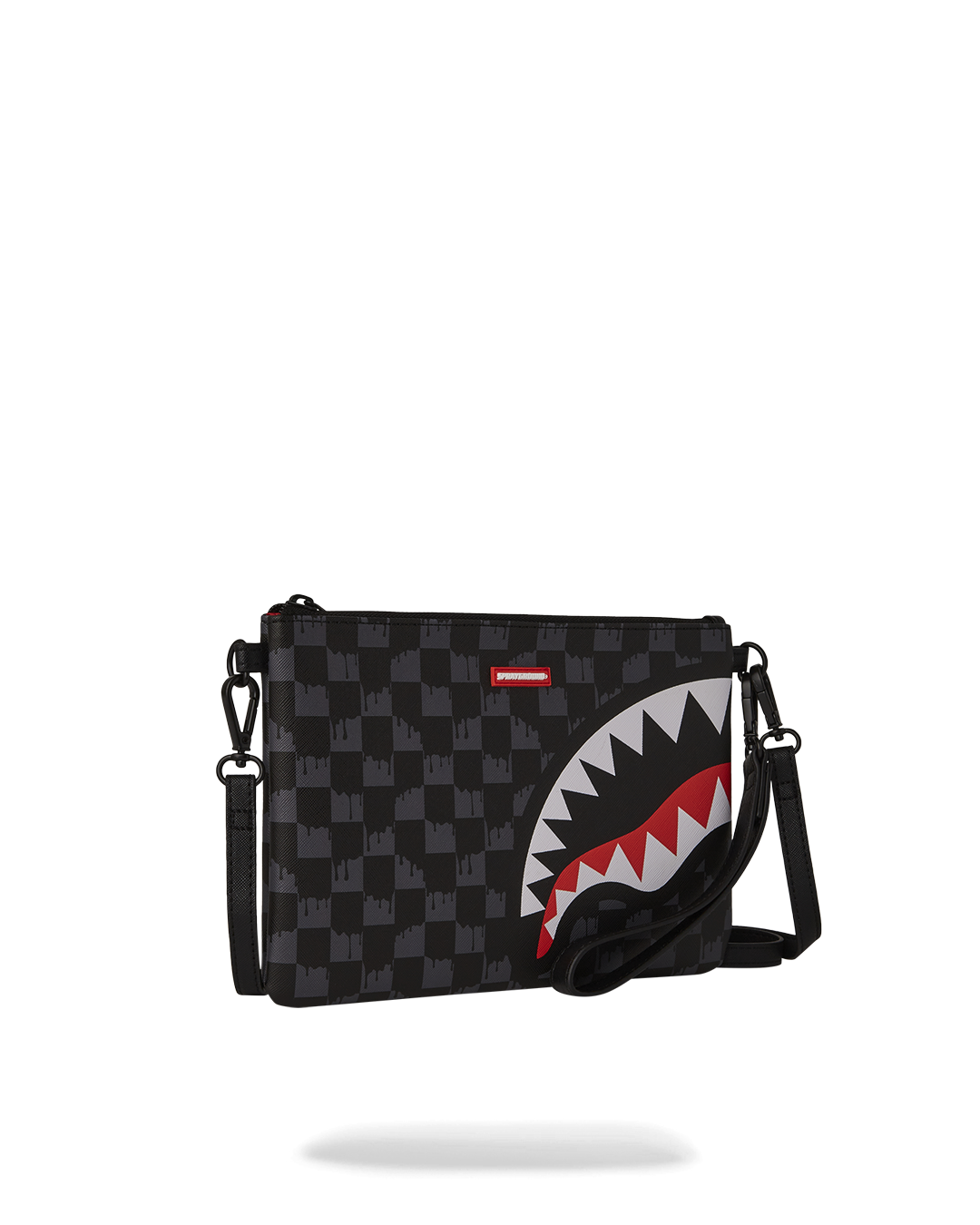 SPRAYGROUND® POUCHETTE ATOMIC VAPOR CROSSOVER CLUTCH W/ SHOULDER STRAP