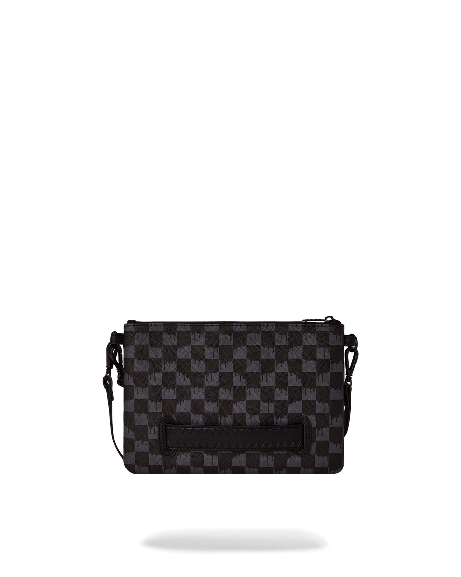 SPRAYGROUND® POUCHETTE ATOMIC VAPOR CROSSOVER CLUTCH W/ SHOULDER STRAP