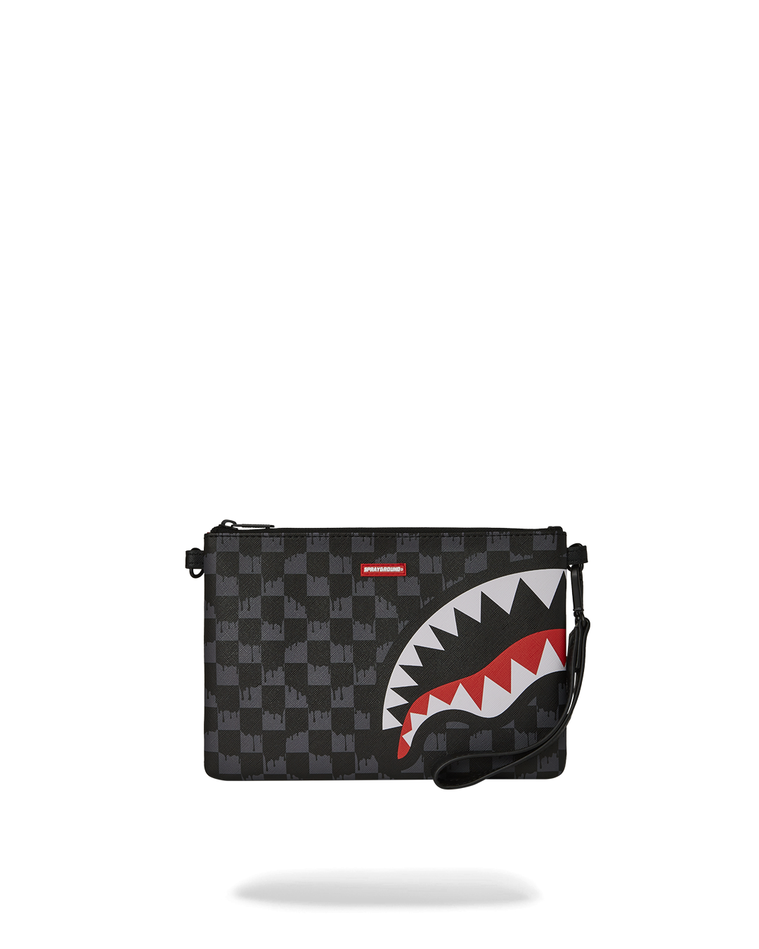 SPRAYGROUND® POUCHETTE ATOMIC VAPOR CROSSOVER CLUTCH W/ SHOULDER STRAP