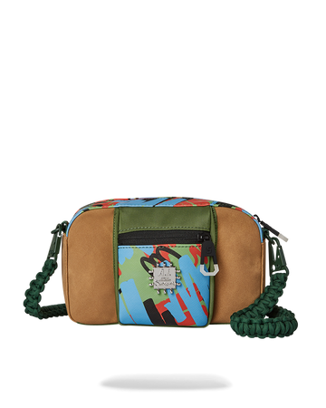 SPRAYGROUND® TOILETRY A.I. SPECIAL OPS BRICKSIDE TOILETRY MESSENGER BAG