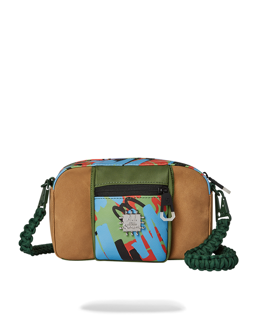 SPRAYGROUND® TOILETRY A.I. SPECIAL OPS BRICKSIDE TOILETRY MESSENGER BAG