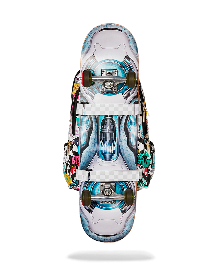 SPRAYGROUND® BACKPACK CREATE ANOTHER DAY SKATEBOARD-STRAP BACKPACK