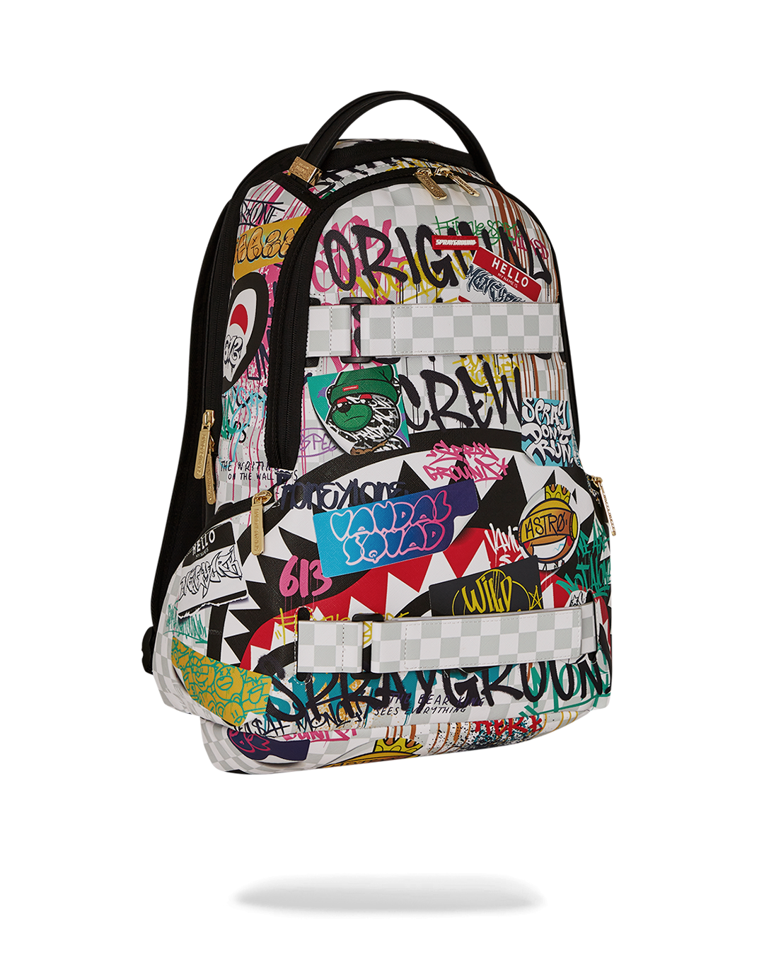 SPRAYGROUND® BACKPACK CREATE ANOTHER DAY SKATEBOARD-STRAP BACKPACK