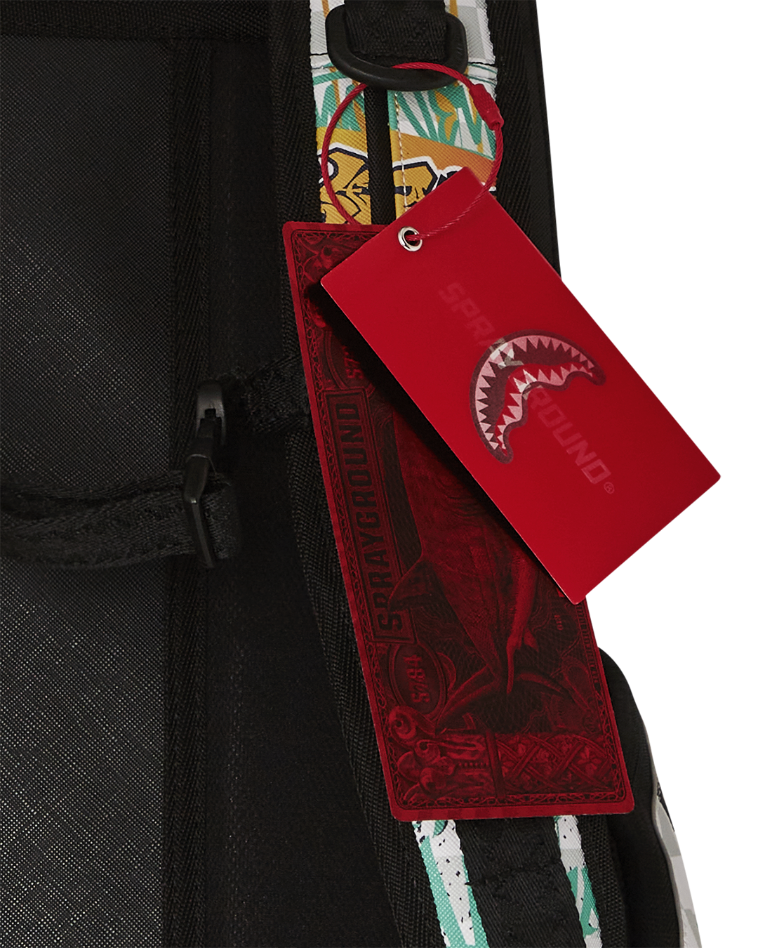 SPRAYGROUND® BACKPACK CREATE ANOTHER DAY SKATEBOARD-STRAP BACKPACK