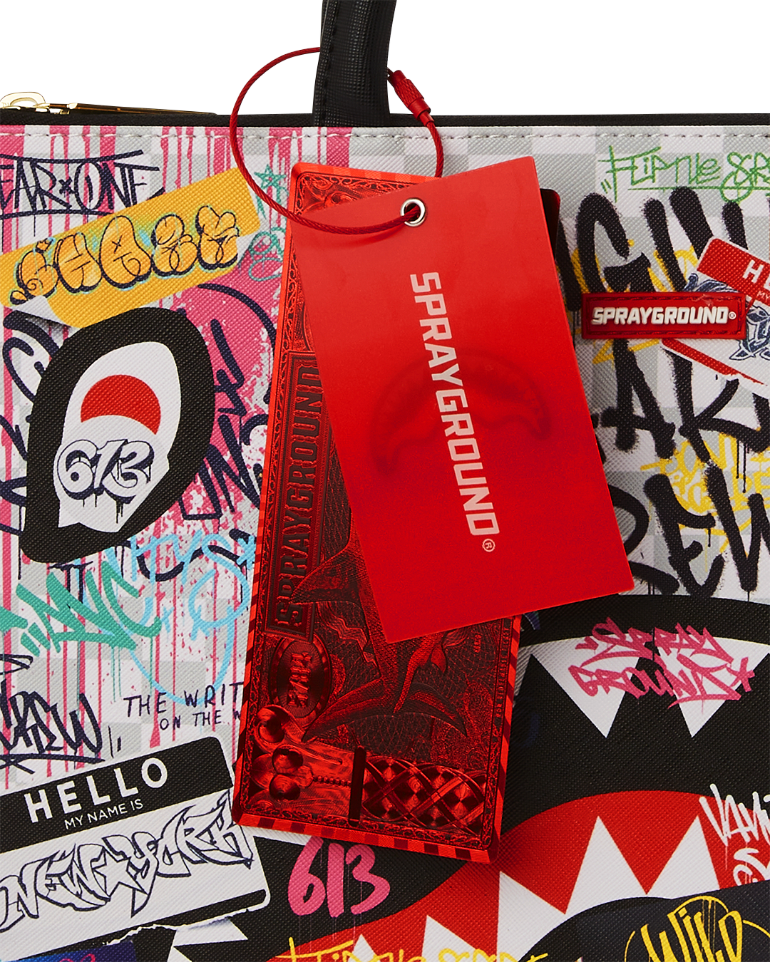 SPRAYGROUND® TOTE CREATE ANOTHER DAY LAPTOP TABLET BAG