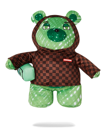 SPRAYGROUND® BACKPACK SHARKS IN PARIS FADE AWAY HOODIE MONEYBEAR TEDDYBEAR BACKPACK