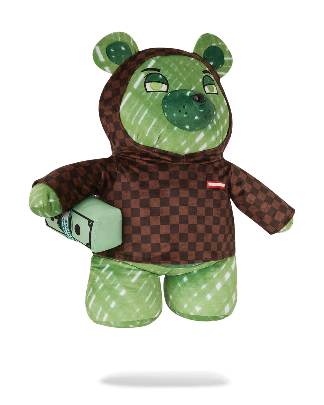 SPRAYGROUND® BACKPACK SHARKS IN PARIS FADE AWAY HOODIE MONEYBEAR TEDDYBEAR BACKPACK