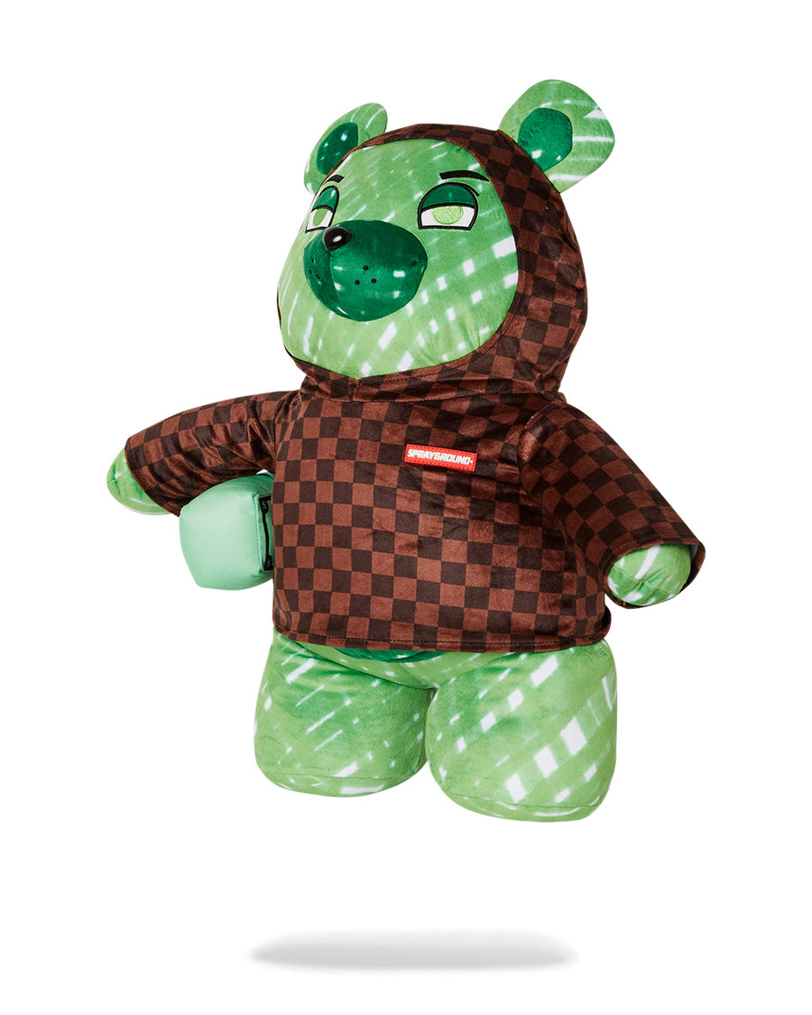 SPRAYGROUND® BACKPACK SHARKS IN PARIS FADE AWAY HOODIE MONEYBEAR TEDDYBEAR BACKPACK