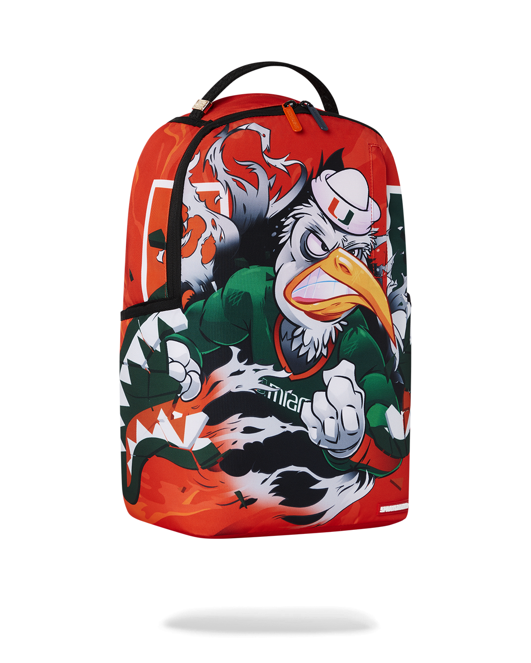 SPRAYGROUND® BACKPACK UNIVERSITY OF MIAMI CLAP BACK DLXSR BACKPACK