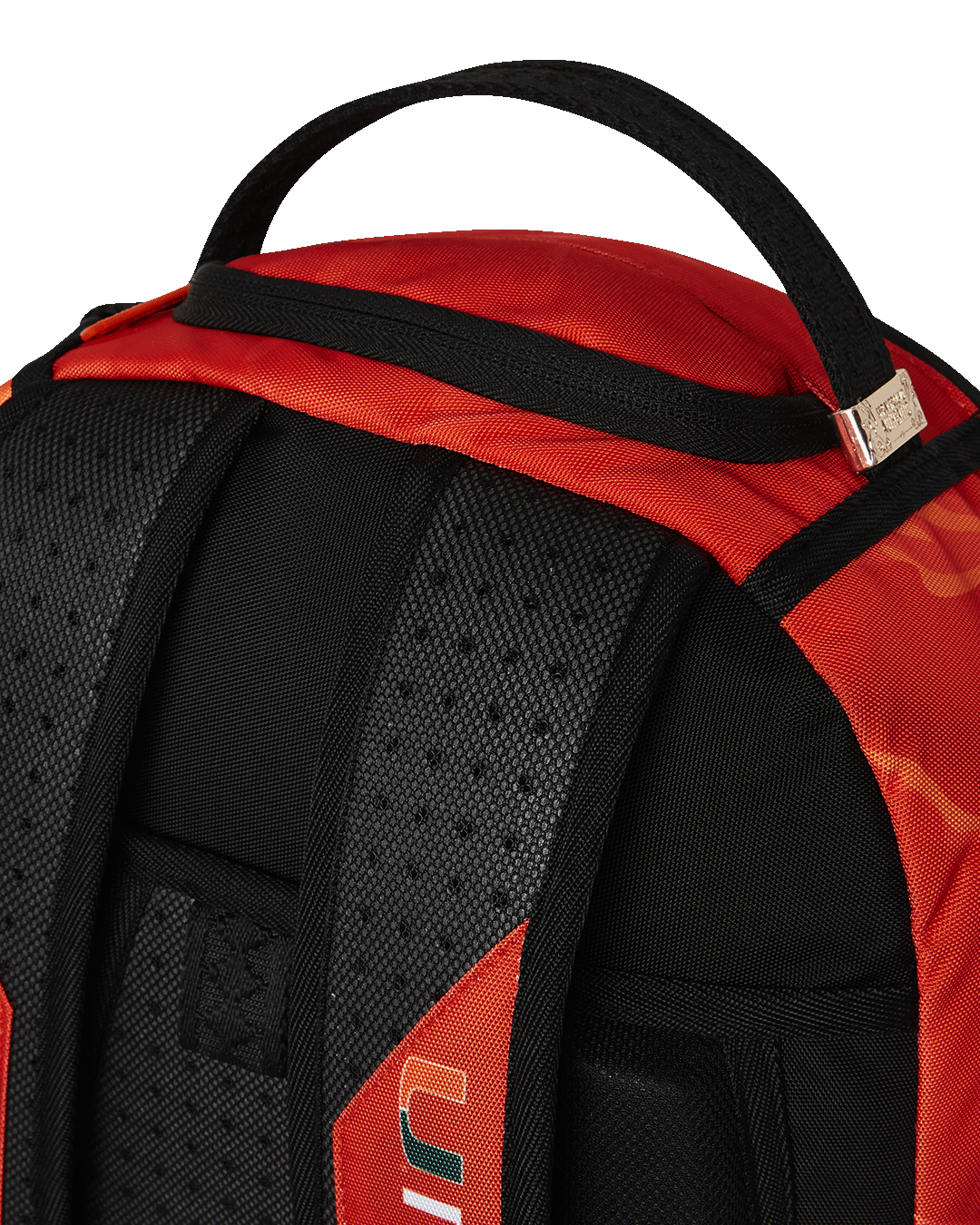 SPRAYGROUND® BACKPACK UNIVERSITY OF MIAMI CLAP BACK DLXSR BACKPACK