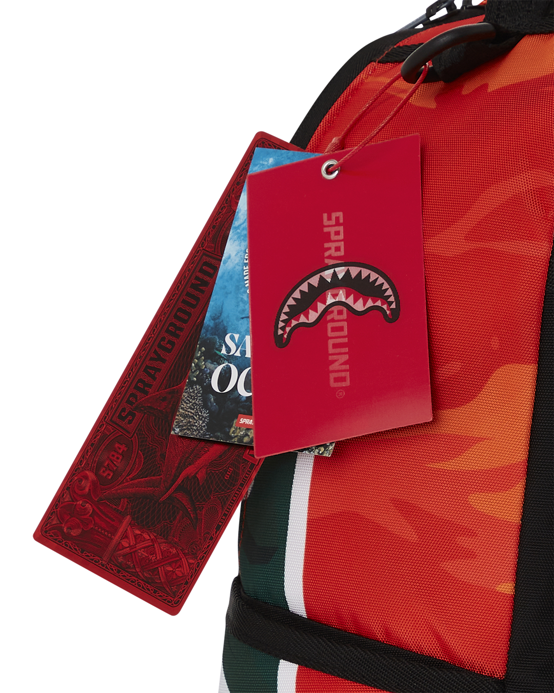 SPRAYGROUND® BACKPACK UNIVERSITY OF MIAMI CLAP BACK DLXSR BACKPACK
