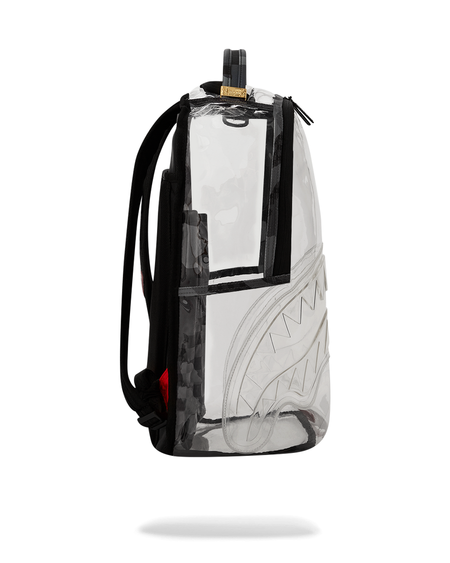 SPRAYGROUND® BACKPACK CLEAR AS NIGHT - CLEAR DLX BACKPACK