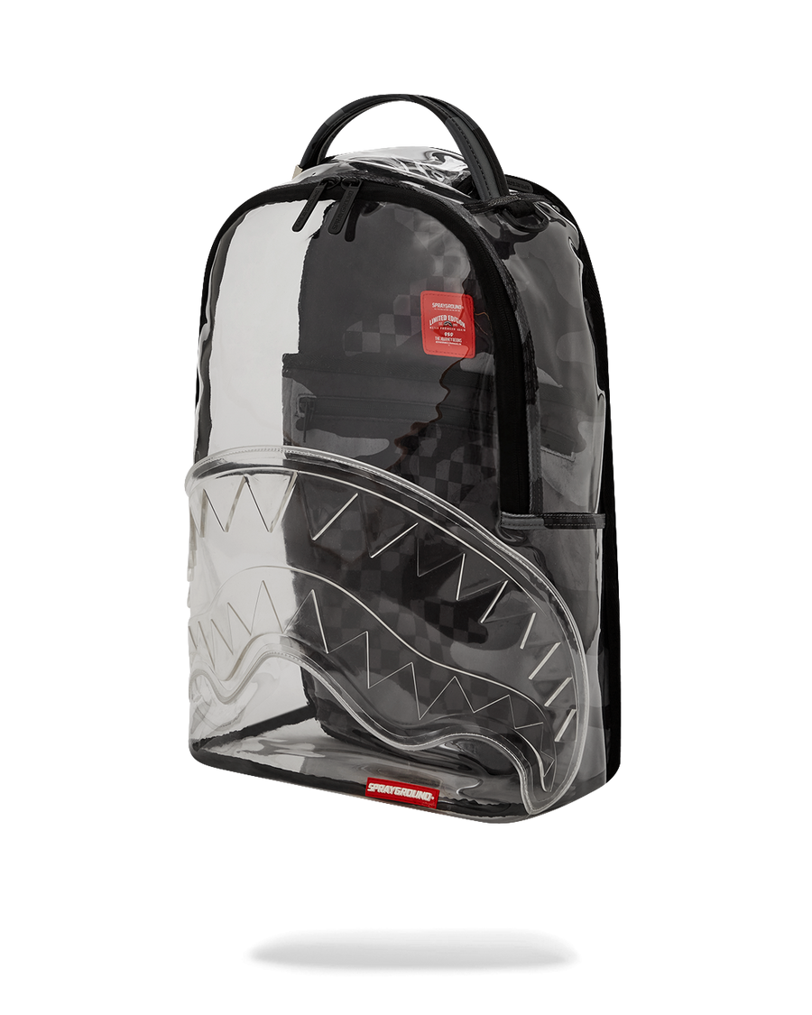 SPRAYGROUND® BACKPACK CLEAR AS NIGHT - CLEAR DLX BACKPACK