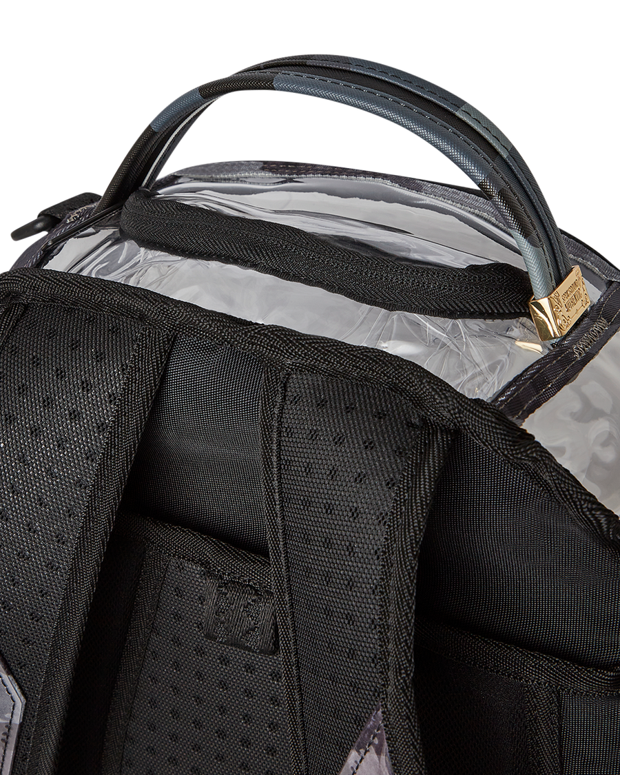SPRAYGROUND® BACKPACK CLEAR AS NIGHT - CLEAR DLX BACKPACK