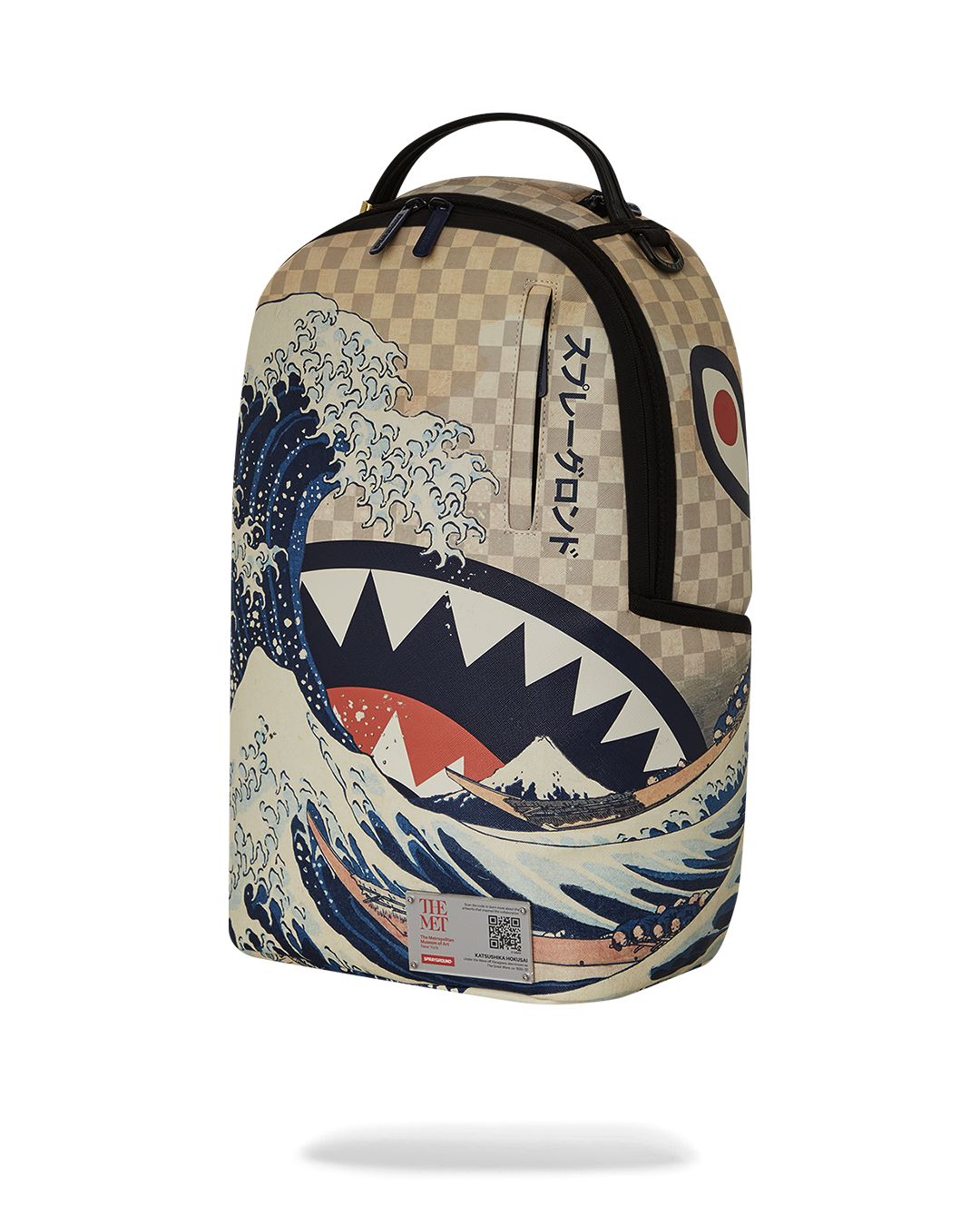 THE MET HOKUSAI GREAT WAVE BACKPACK SPRAYGROUND