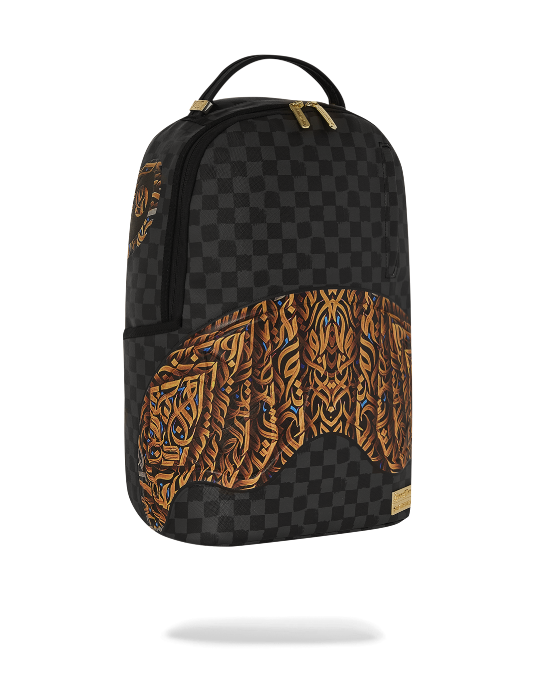 SPRAYGROUND® BACKPACK DIAA ALLAM SHARKS IN PARIS BLACK DLXSV BACKPACK