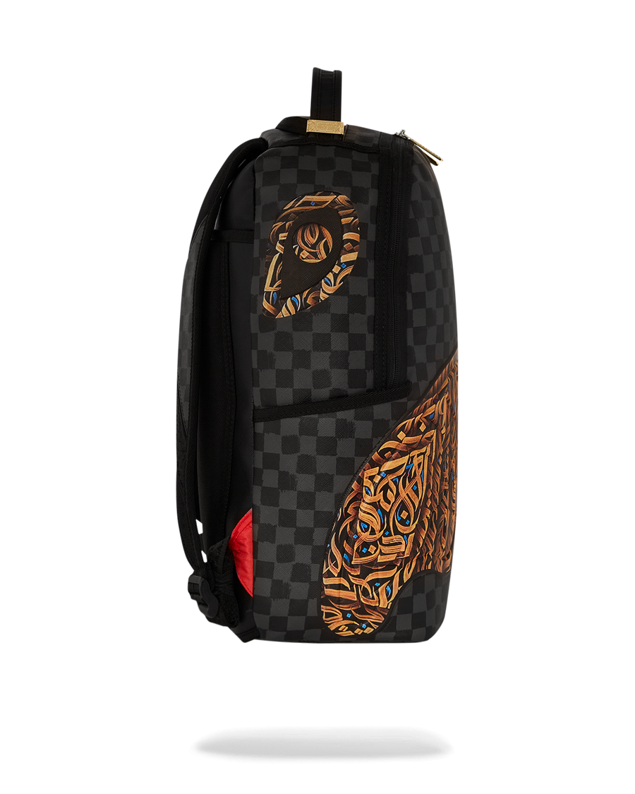 SPRAYGROUND® BACKPACK DIAA ALLAM SHARKS IN PARIS BLACK DLXSV BACKPACK