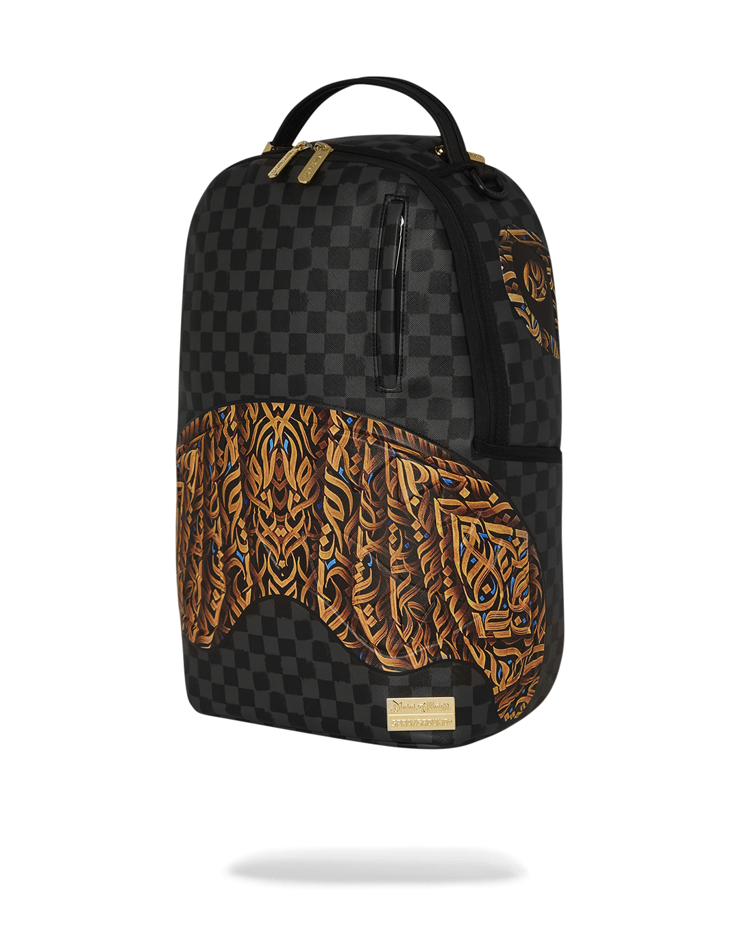 SPRAYGROUND® BACKPACK DIAA ALLAM SHARKS IN PARIS BLACK DLXSV BACKPACK