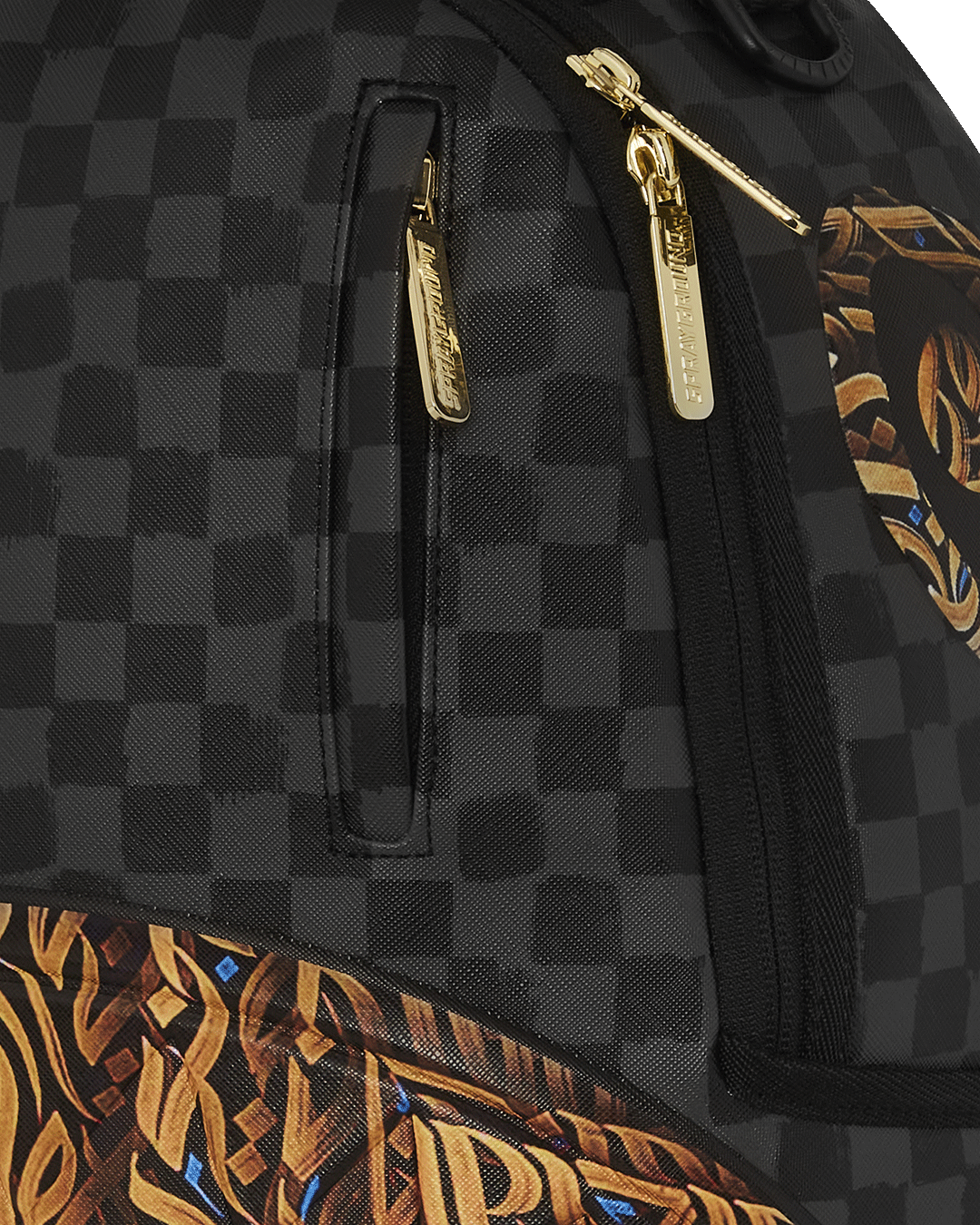 SPRAYGROUND® BACKPACK DIAA ALLAM SHARKS IN PARIS BLACK DLXSV BACKPACK