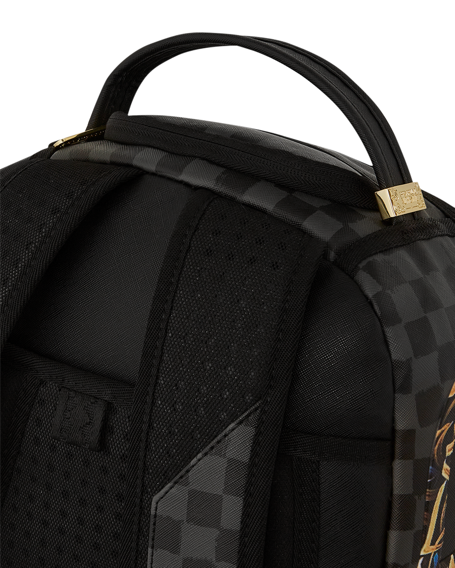 SPRAYGROUND® BACKPACK DIAA ALLAM SHARKS IN PARIS BLACK DLXSV BACKPACK