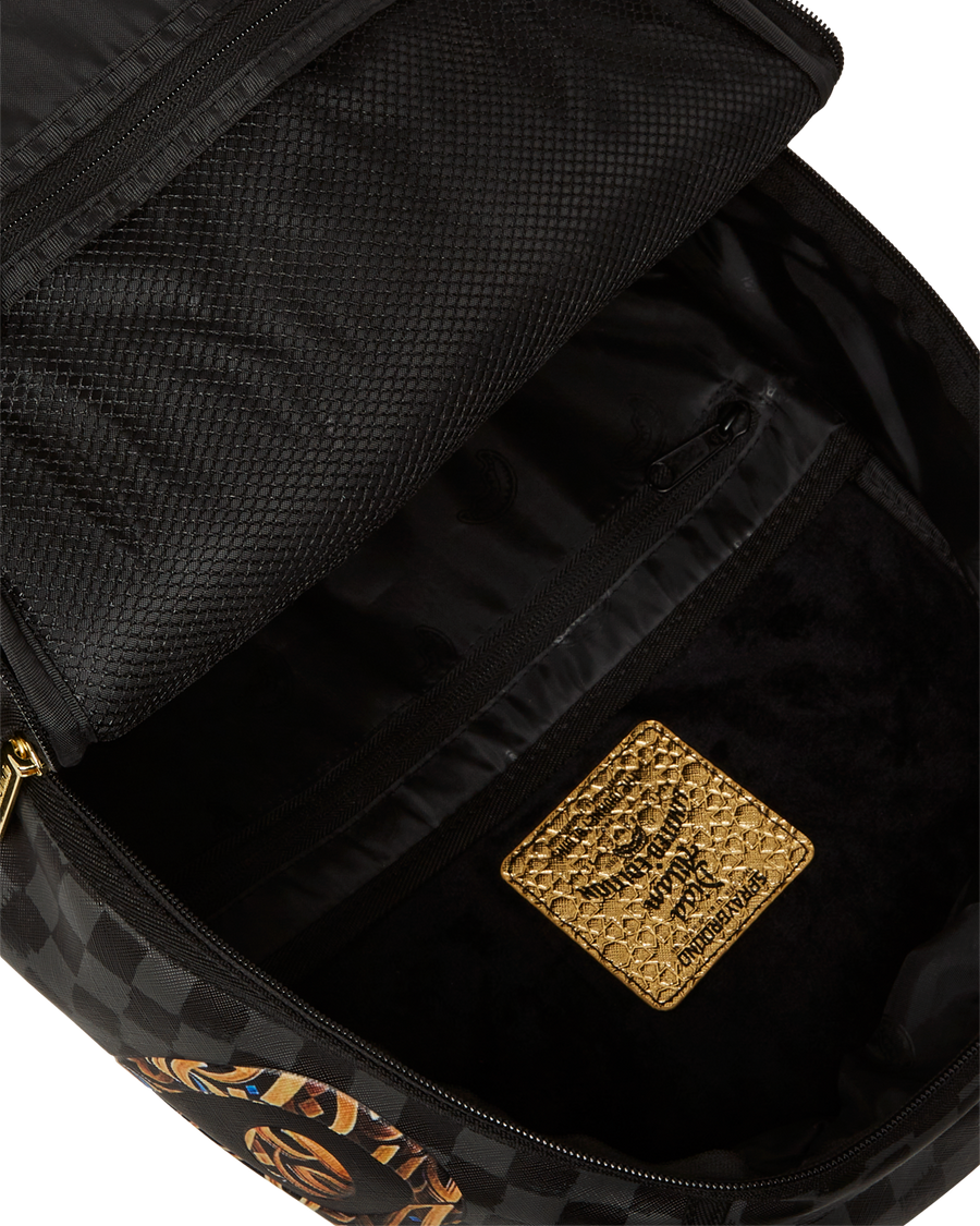 SPRAYGROUND® BACKPACK DIAA ALLAM SHARKS IN PARIS BLACK DLXSV BACKPACK