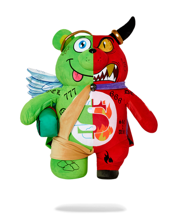 SPRAYGROUND® BACKPACK ANGEL VS DEVIL BEAR BACKPACK