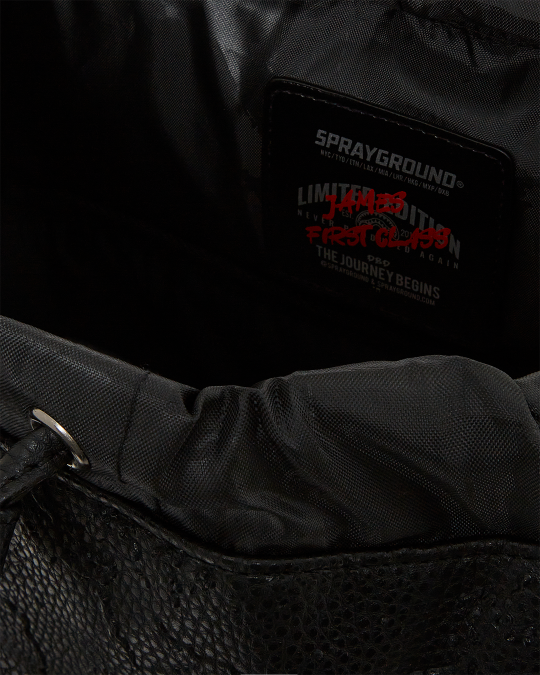 SPRAYGROUND® BACKPACK JAMES FIRST CLASS MONTE CARLO BACKPACK