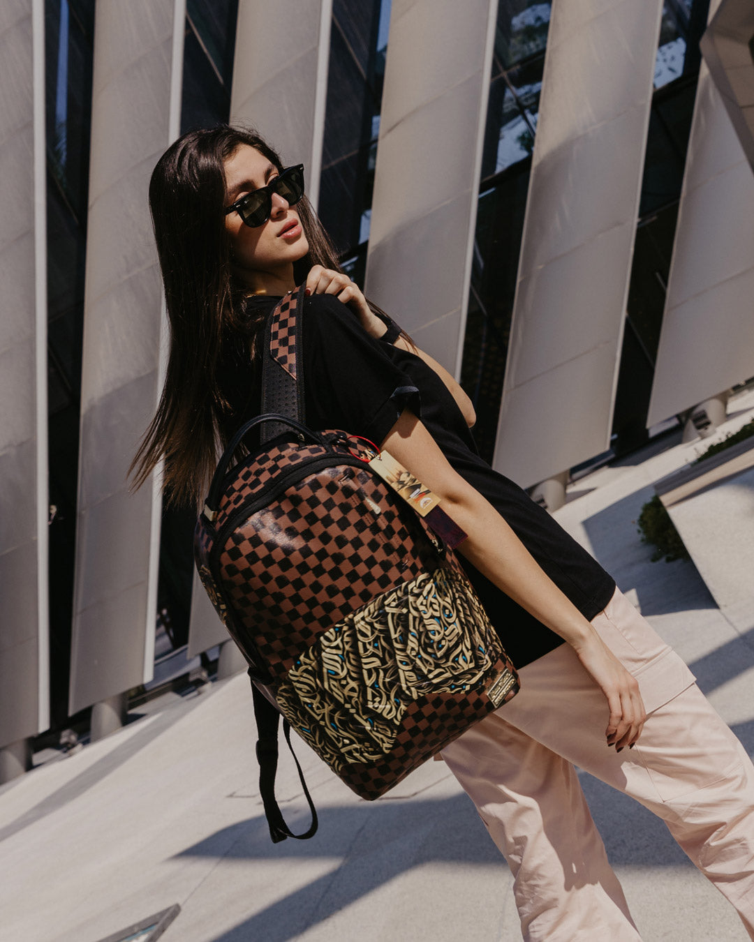 SPRAYGROUND® BACKPACK DIAA ALLAM SHARKS IN PARIS DLXSV BACKPACK