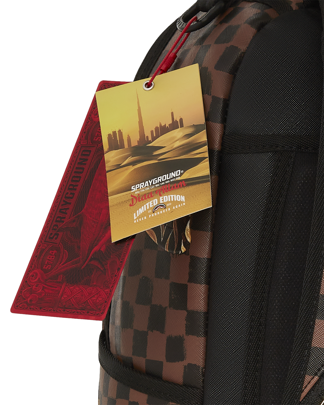 SPRAYGROUND® BACKPACK DIAA ALLAM SHARKS IN PARIS DLXSV BACKPACK