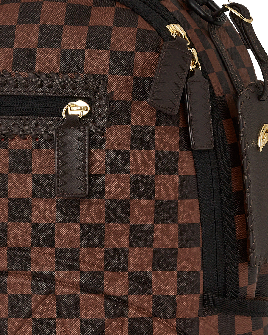 SPRAYGROUND® BACKPACK CORE EMBOSSED CHECK DLXSV BACKPACK