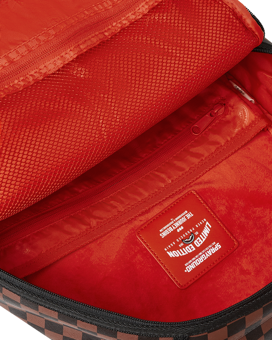 SPRAYGROUND® BACKPACK CORE EMBOSSED CHECK DLXSV BACKPACK
