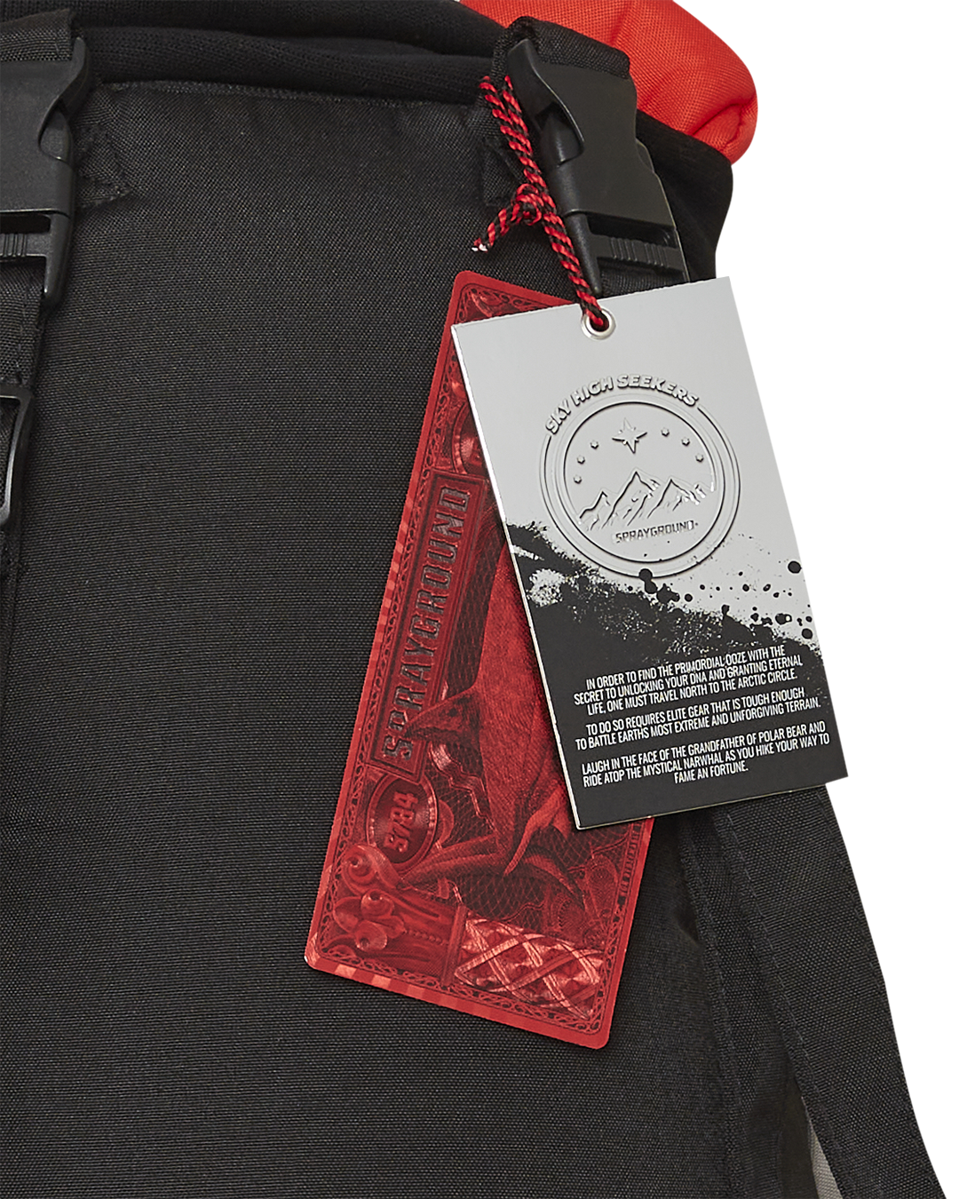 SPRAYGROUND® BACKPACK SKY HIGH SEEKERS ARCTIC BEAR BACKPACK