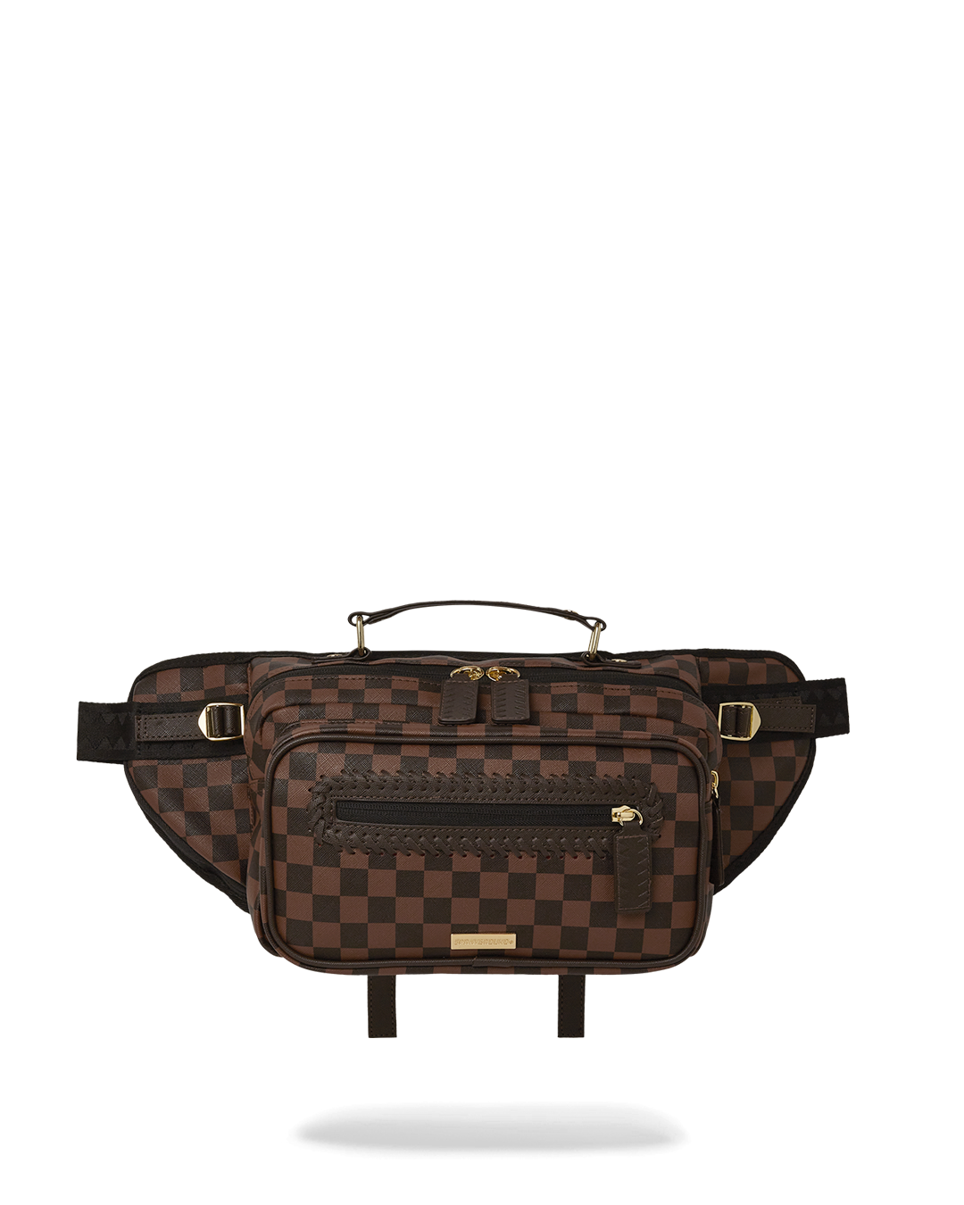 SPRAYGROUND® CROSS BODY CORE EMBOSSED CHECK CARGO CROSSBODY