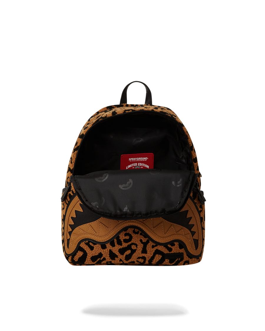 SPRAYGROUND® BACKPACK CHEETAH CHENILLE SAVAGE BACKPACK