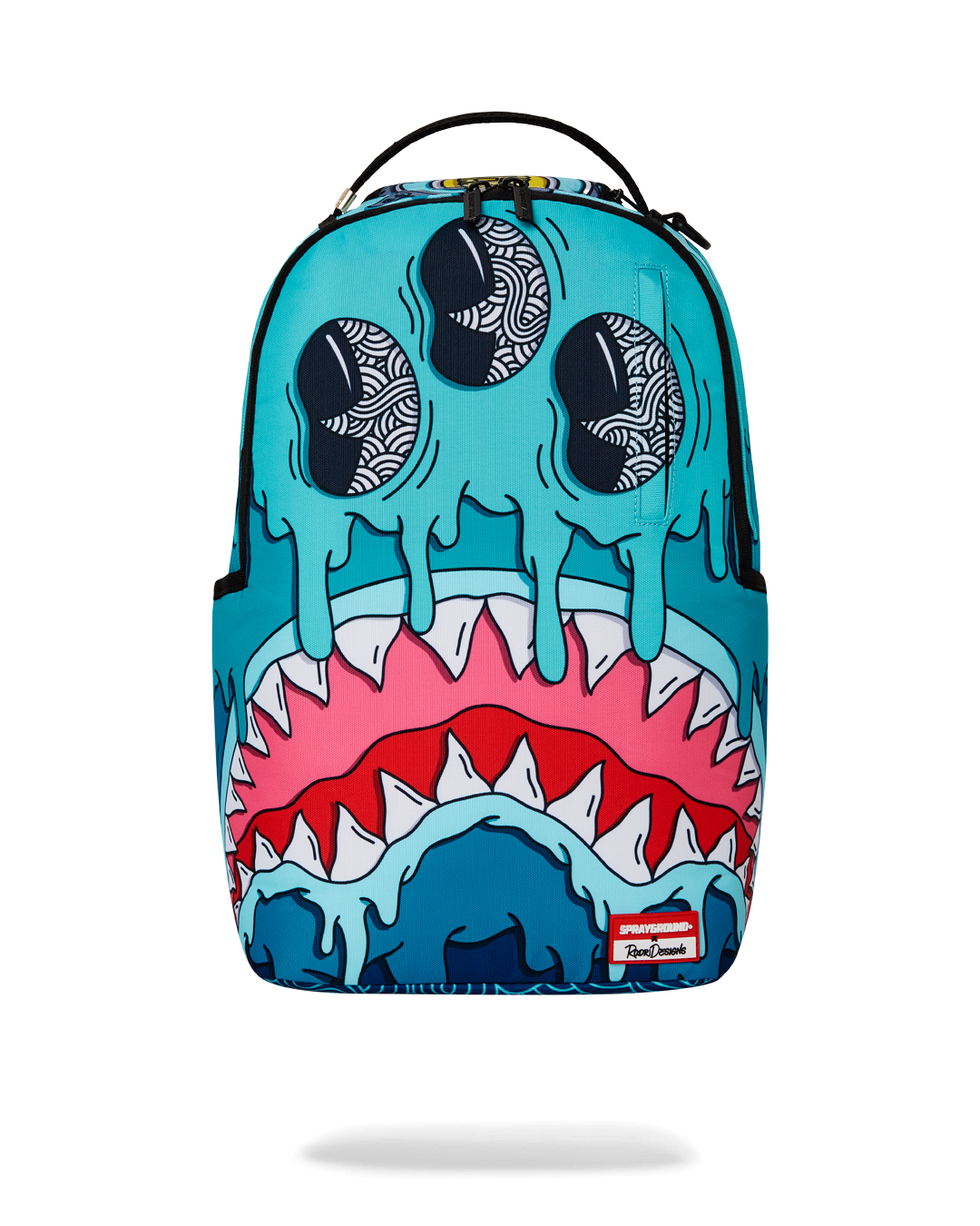 JORGE RODRIGUEZ THE ARTIST COLLAB DRIPS SHARKS BACKPACK – SPRAYGROUND®