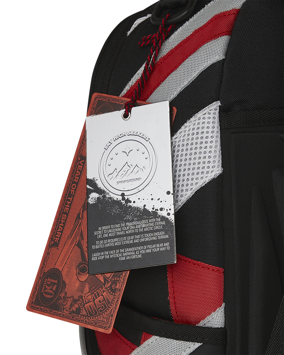 SPRAYGROUND® BACKPACK SHREDDED ARCTIC BACKPACK