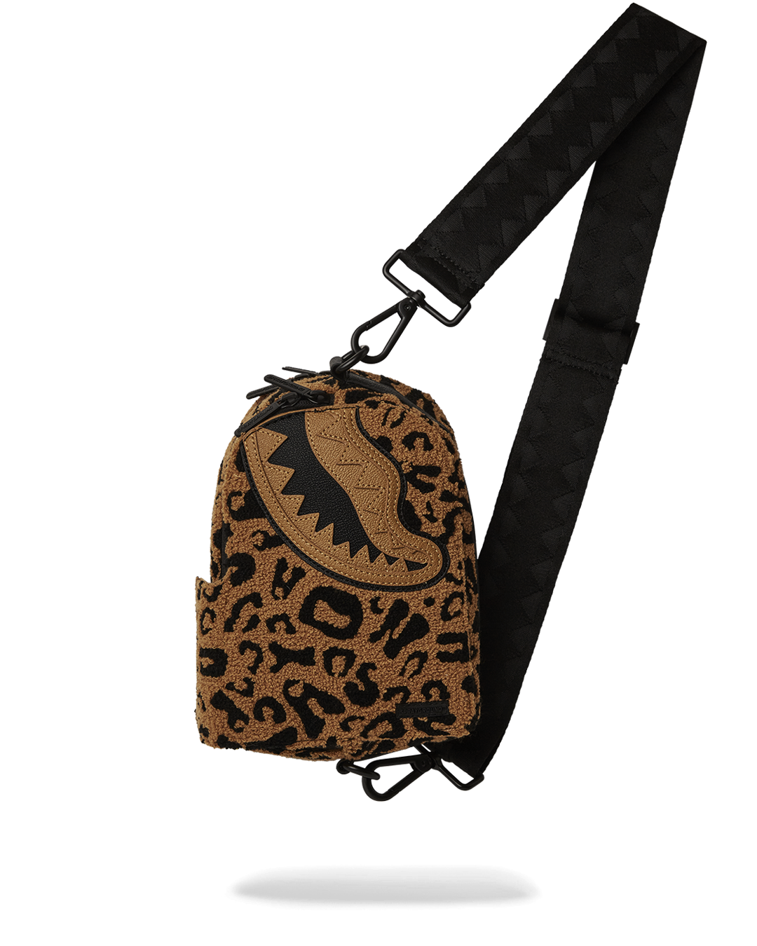 SPRAYGROUND® SLING CHEETAH CHENILLE BACKPACK SLING