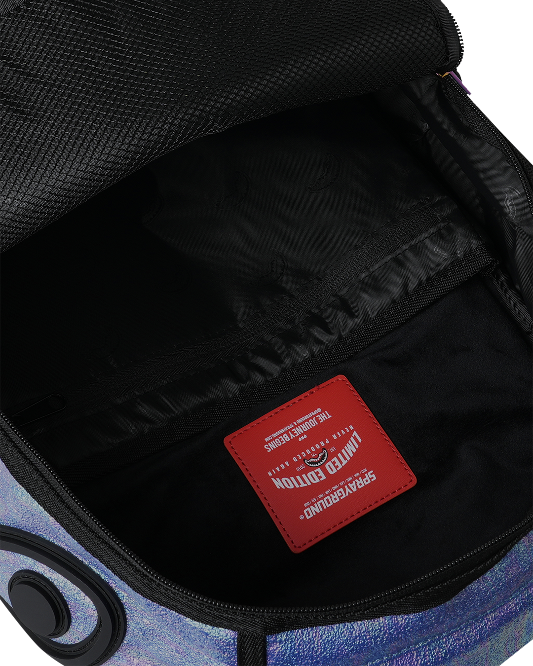 SPRAYGROUND® BACKPACK OIL SPILL SHARK BACKPACK
