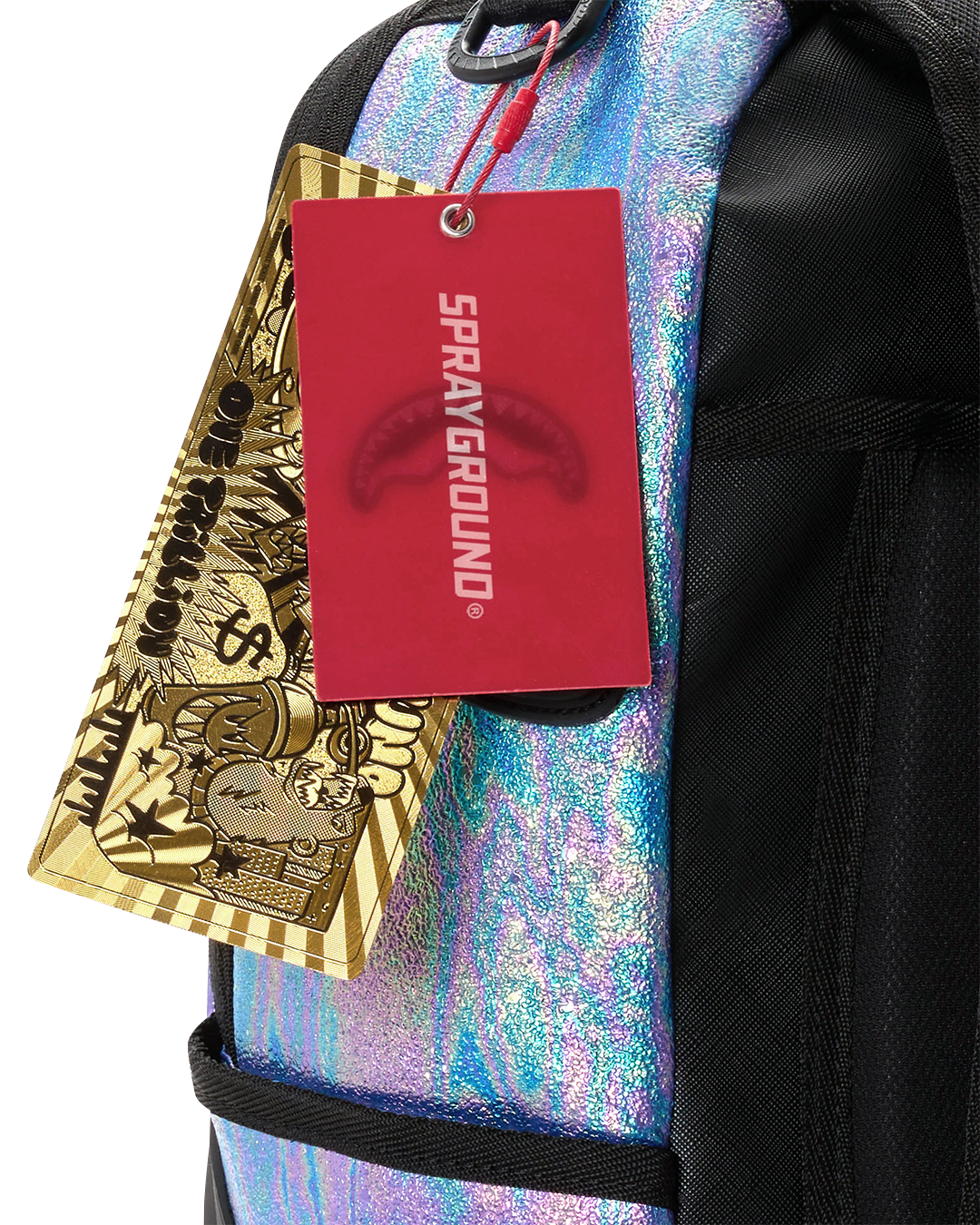 SPRAYGROUND® BACKPACK OIL SPILL SHARK BACKPACK