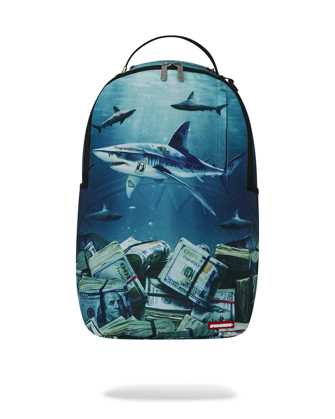 SPRAYGROUND® BACKPACK SHARK UNDER WATER WITH MONEY BACKPACK