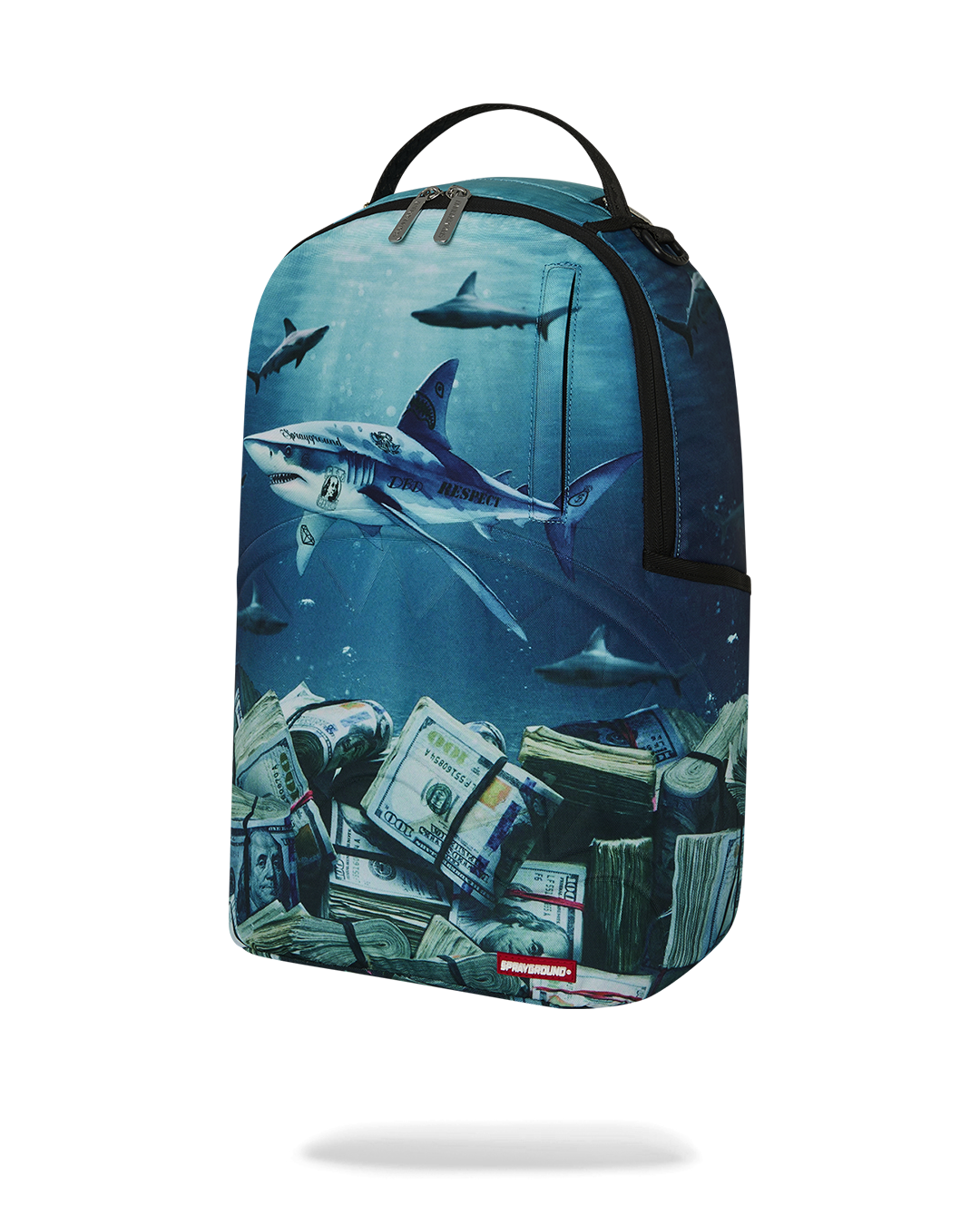 SPRAYGROUND® BACKPACK SHARK UNDER WATER WITH MONEY BACKPACK