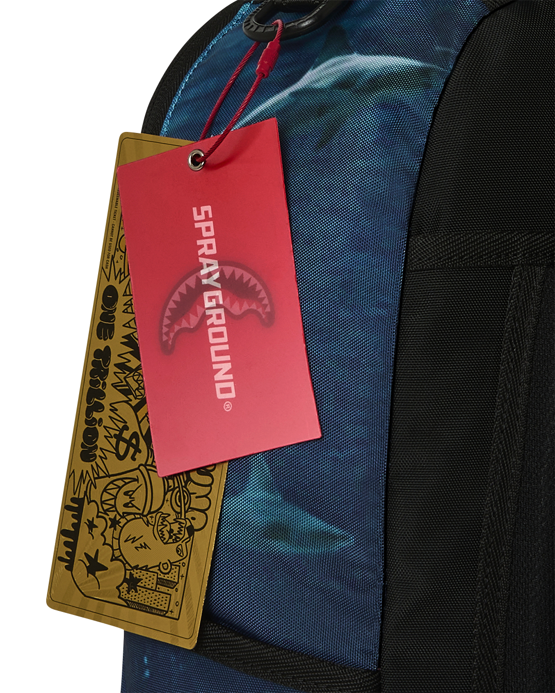 SPRAYGROUND® BACKPACK SHARK UNDER WATER WITH MONEY BACKPACK