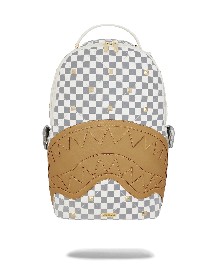 SPRAYGROUND® BACKPACK CREAM HENNY QUILT PUFF BACKPACK