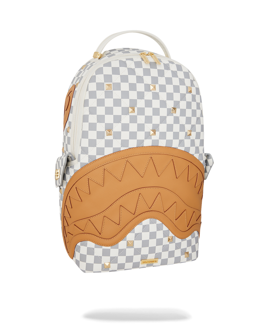 SPRAYGROUND® BACKPACK CREAM HENNY QUILT PUFF BACKPACK
