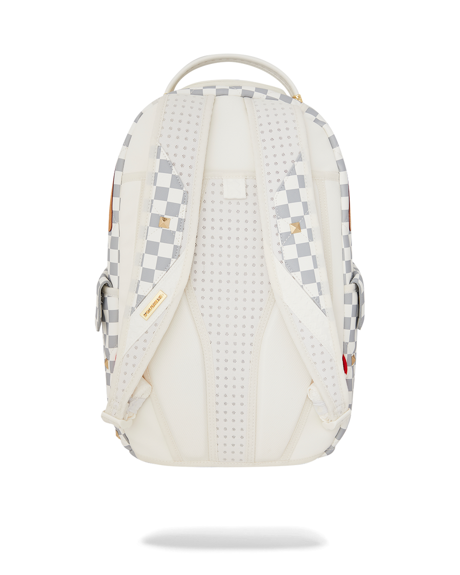 SPRAYGROUND® BACKPACK CREAM HENNY QUILT PUFF BACKPACK